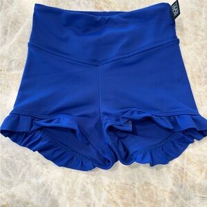 Tiger Friday Blue Ruffle Hem Shorts size CM